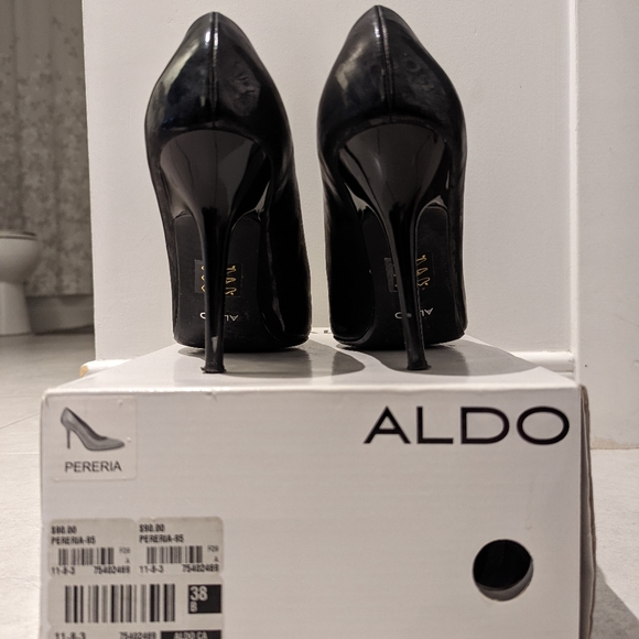 Aldo Pereria black patent pump - Picture 4 of 4